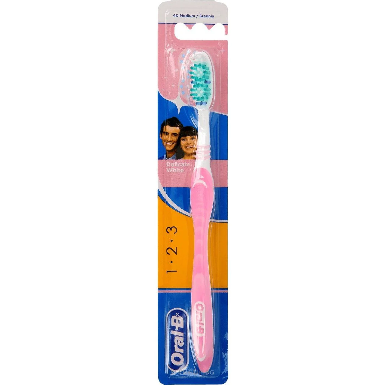 Четка за зъби Oral-B Delicate White medium