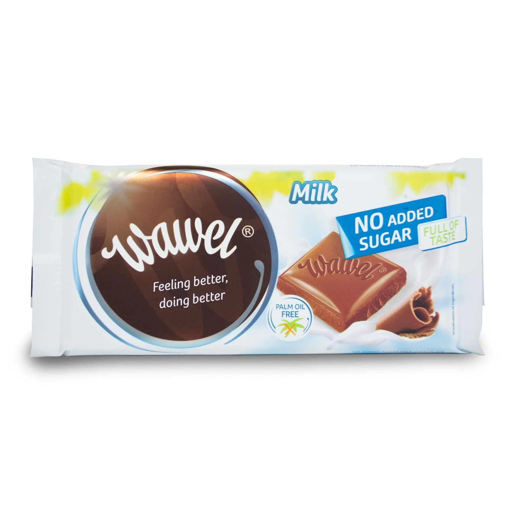 Шоколад млечен без захар 0,090 Wawel