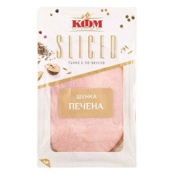Шунка печена слайс 0,120 КФМ