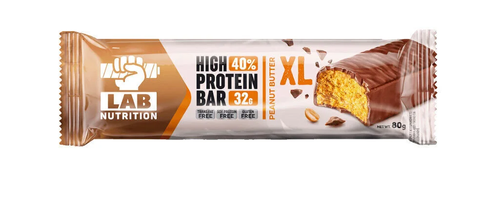 Протеинов бар с фъстъчено масло XL Classic 0,080 Lab Nutrition