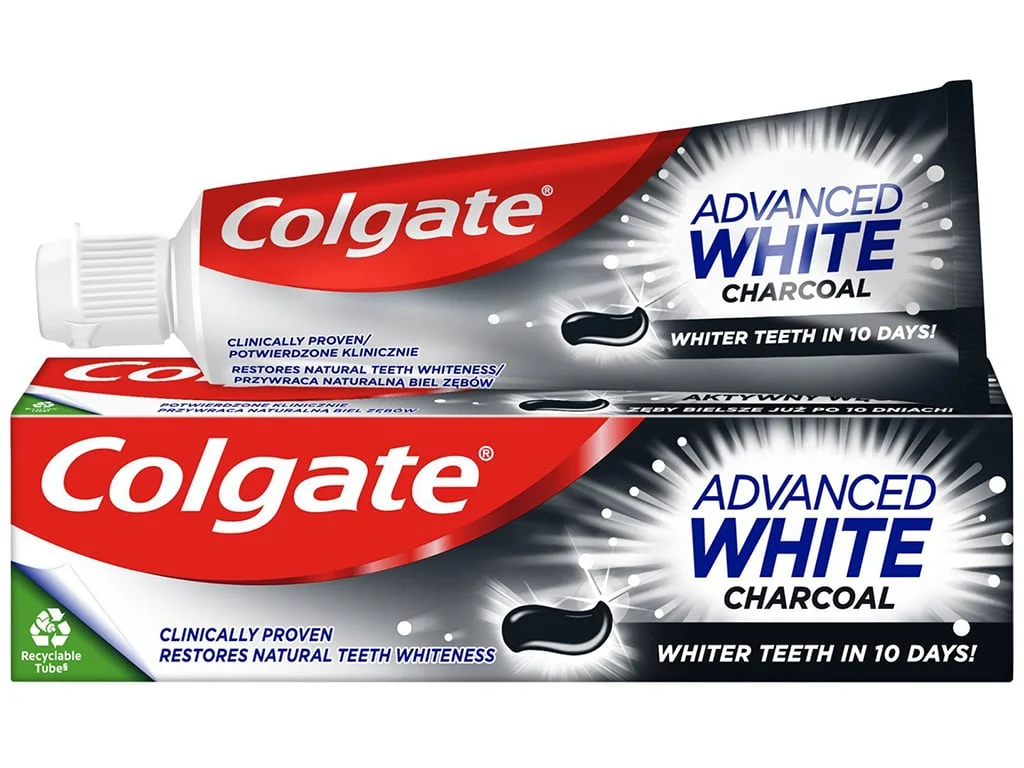 Паста за зъби Колгейт Advanced White Charcoal 0,075
