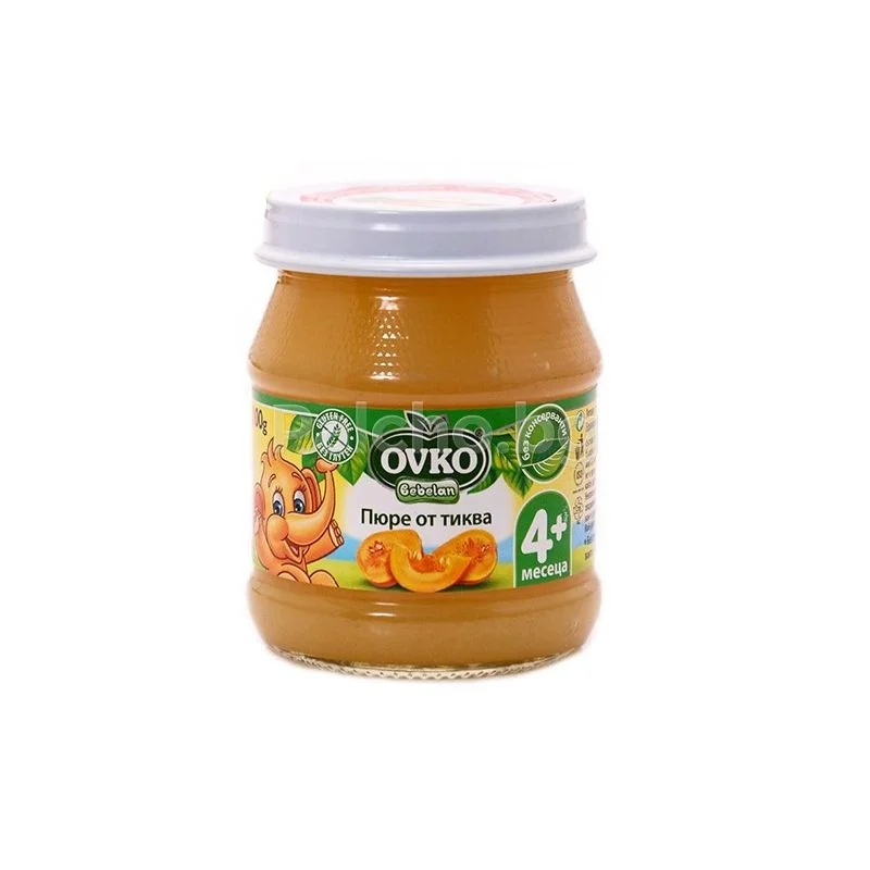 Овко Бебелан пюре от сладък картоф 0,100