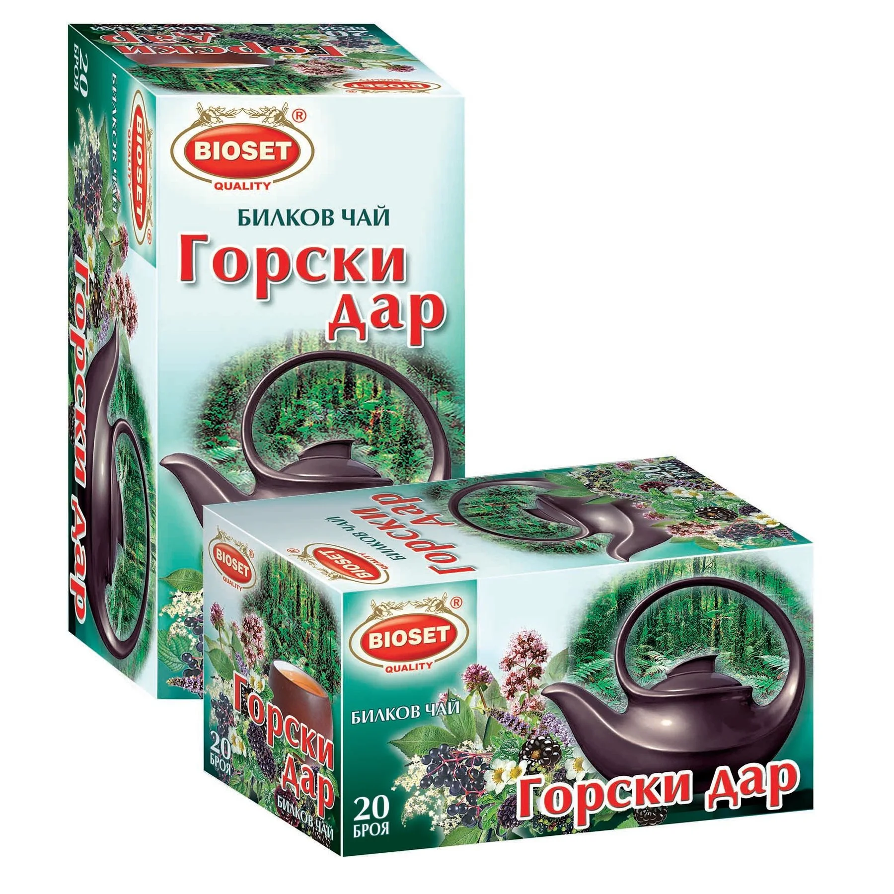 Чай Билков Горски дар Биосет 20 бр.