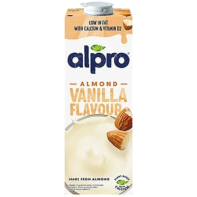 Alpro мляко бадем и ванилия 1 л.