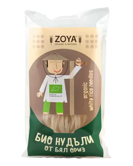 БИО Нудъли от бял ориз 0,200 ZOYA