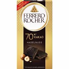 Шоколад тъмен 70 % 0,090 Ferero Rocher