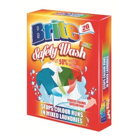 Цветоулавящи кърпички за пране 20 бр.+3 бр.прах Brite