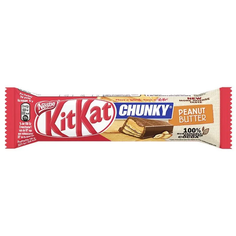 Шоколадов десерт Кит Кат Chunky Peanut butter 0,042