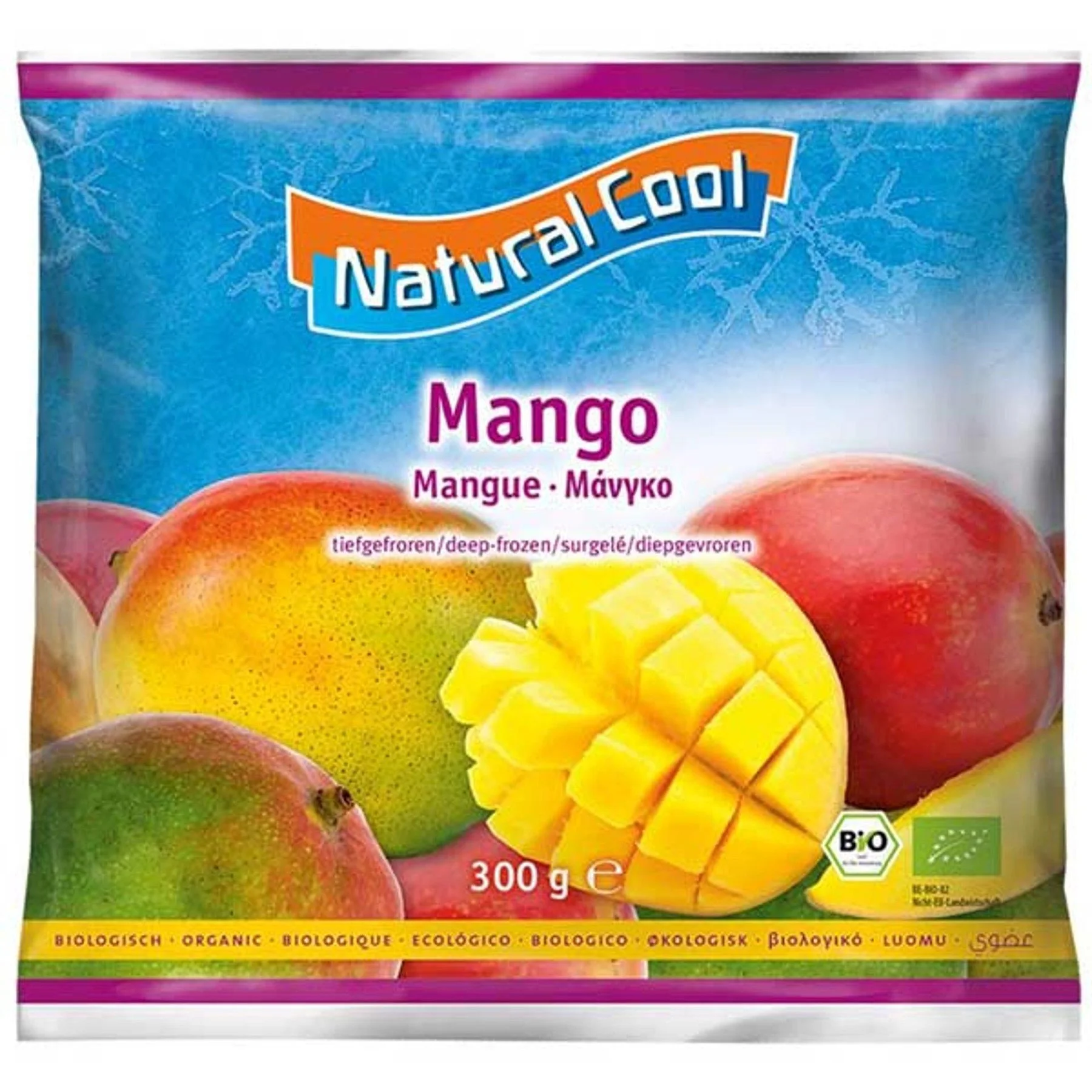 БИО Манго нарязано замразен Natural cool 0,300