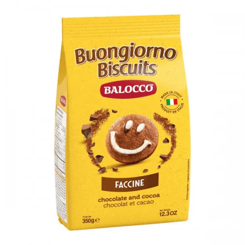 Бисквити с какао и шоколад Faccine 0,350 Balocco