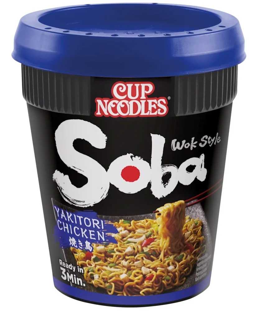 Нудъли  Soba пшенични с пиле 0,089 Nissin