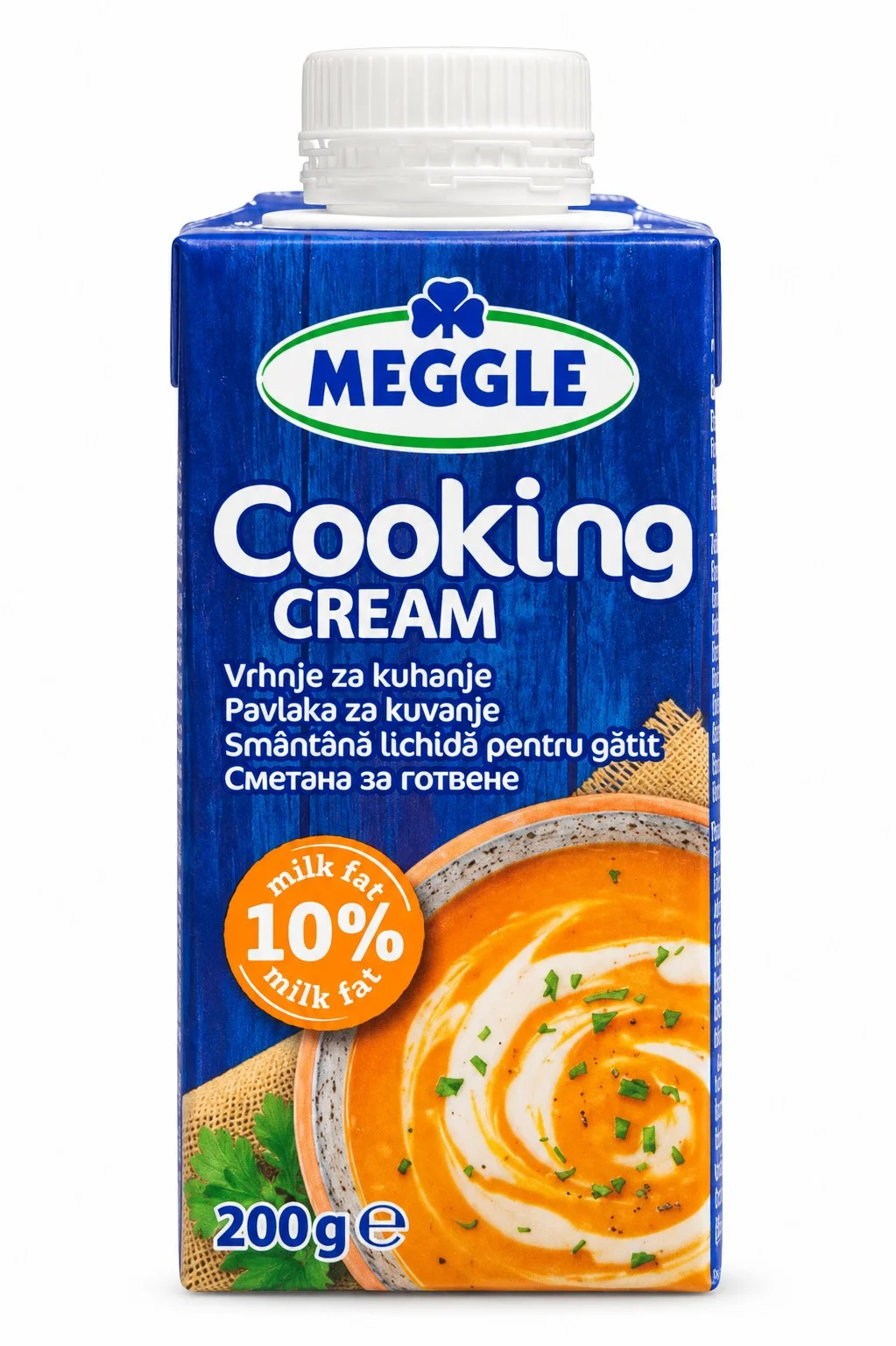 Готварска сметана 10% 0,200 Meggle