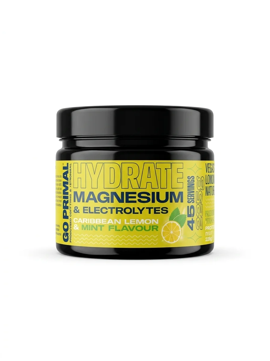 GoPrimal Hidrate Magnesium and Electrolytes 0.315 Lemon