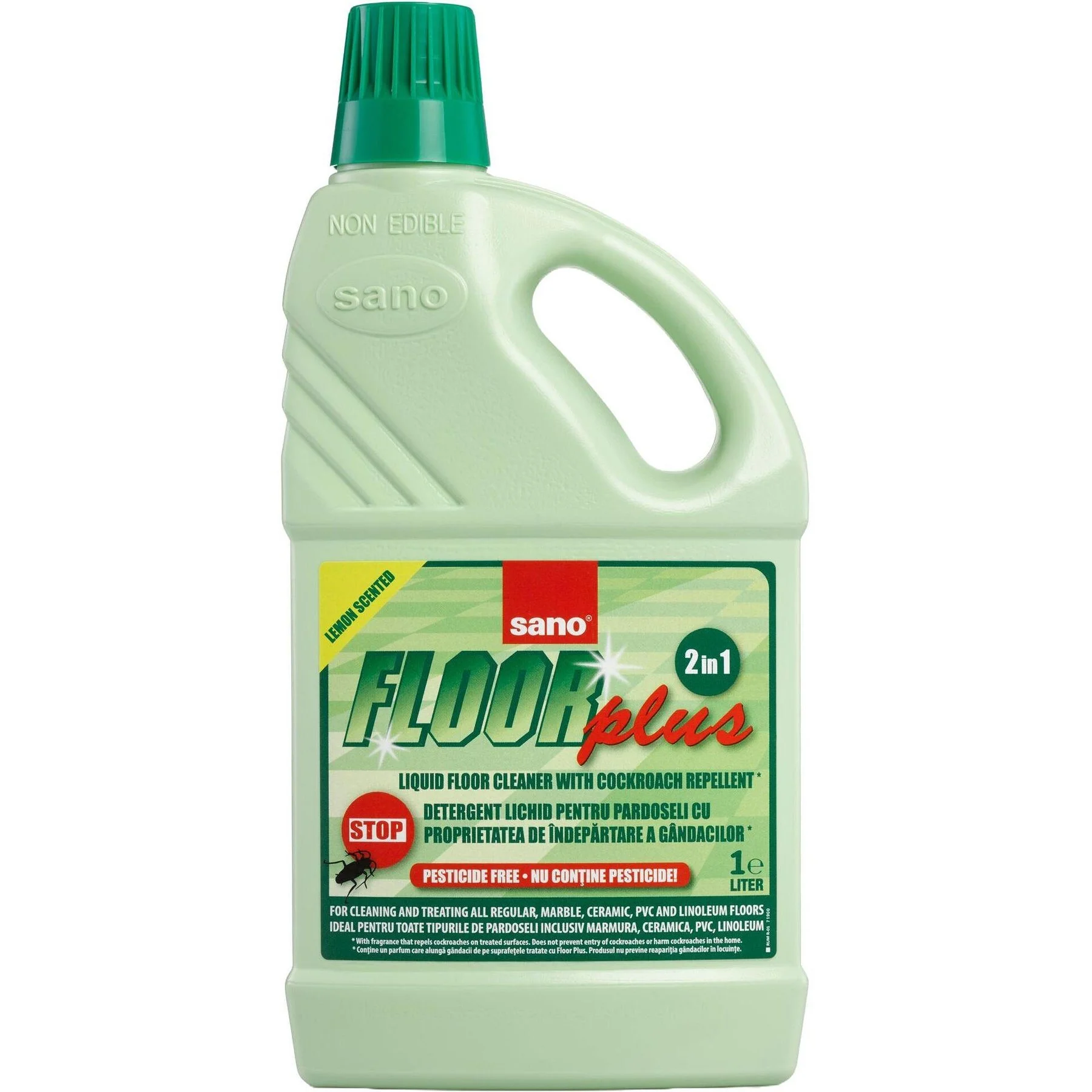 Почистващ препарат Sano за под Floor Plus 2 in 1 1л.