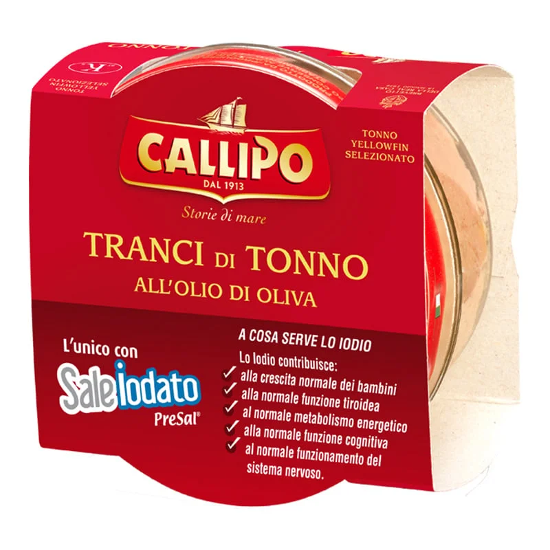 Риба тон в маслиниво масло 0,140 Callipo