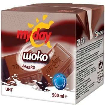 Прясно мляко My Day Шоко 0,500 UHT