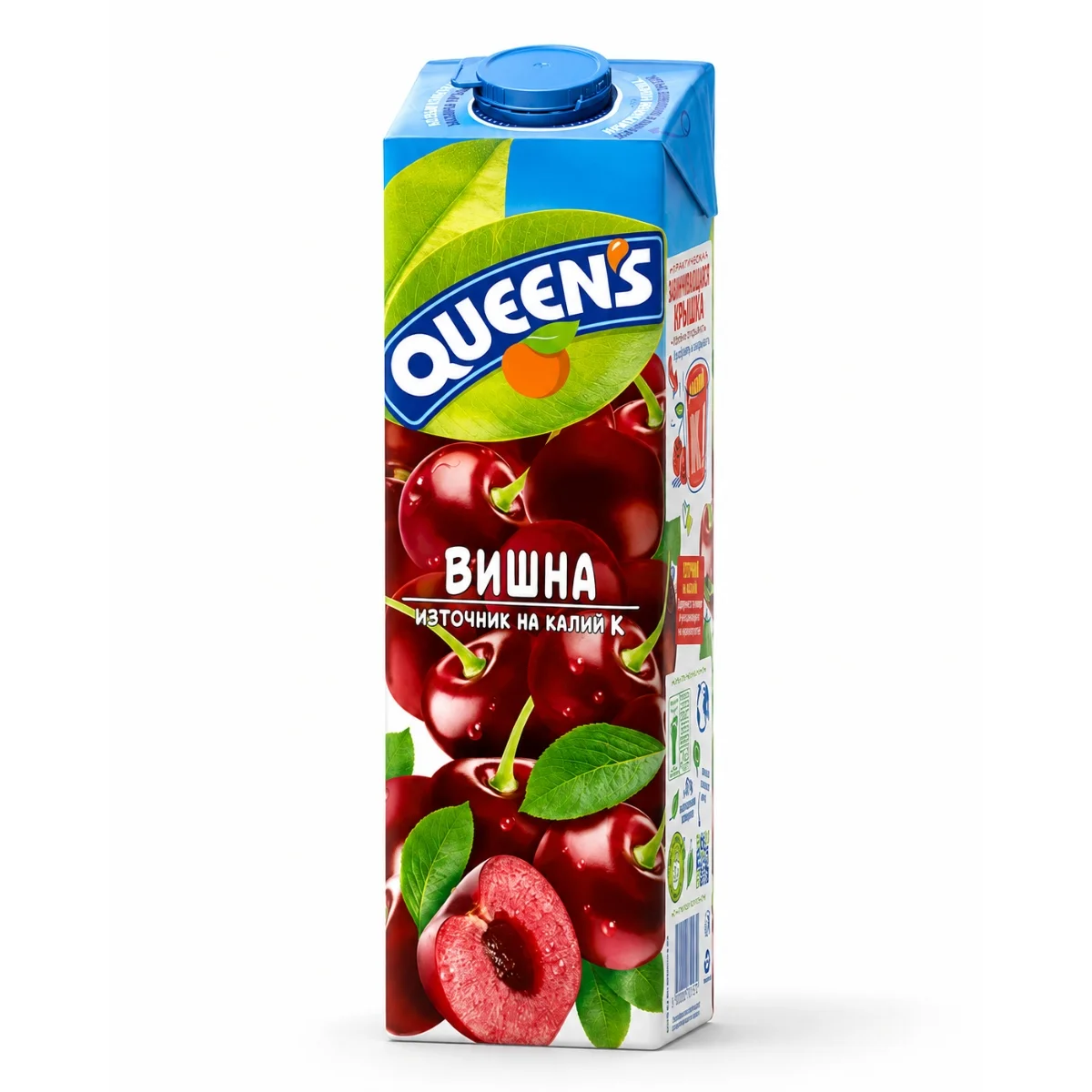Куинс напитка вишна 1 л.
