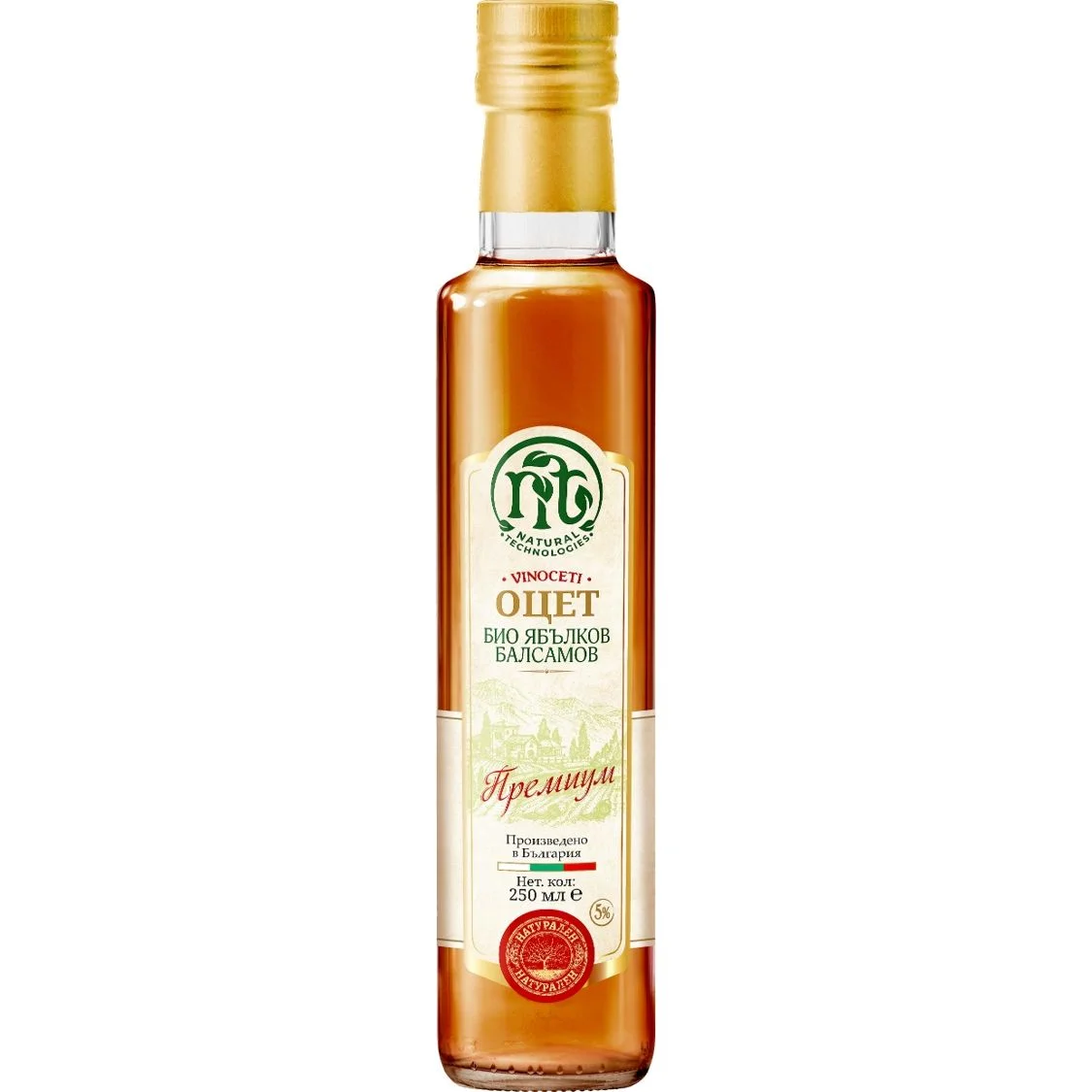 БИО Виноцети оцет ябълков балсамов 0,250