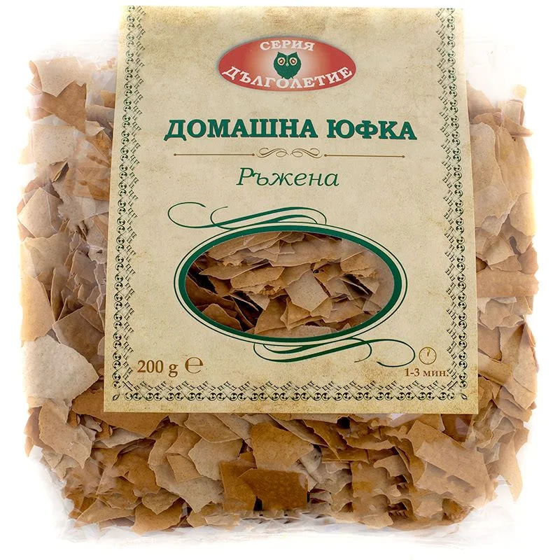 Юфка Домашна Ръжена 0.200 Серия Дълголетие