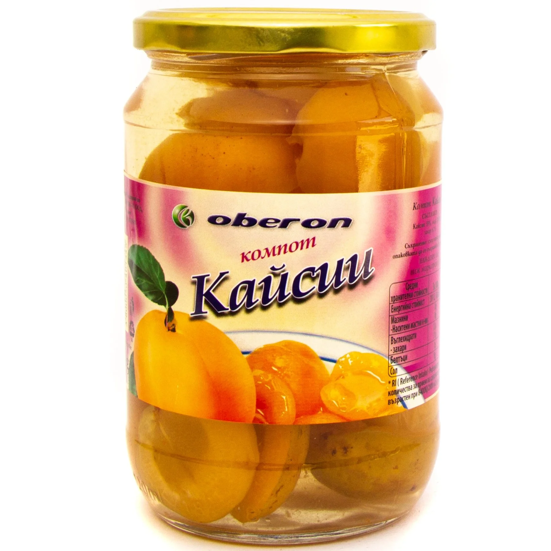 Компот от  кайсия 0,680 Оберон