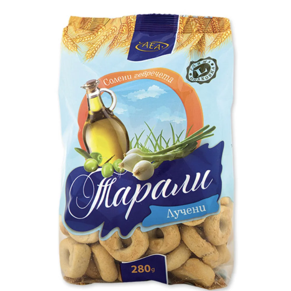 Солени гевречета с лук 0,280 Taralli