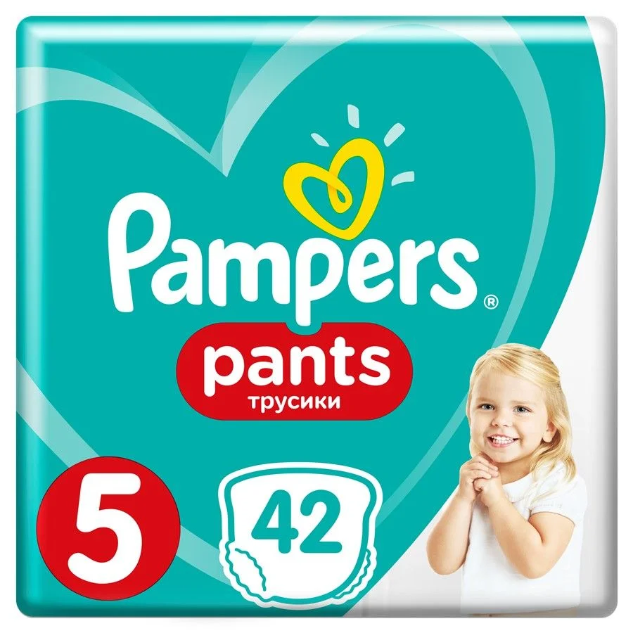 Пелени Памперс VPP гащи Джуниър 42 бр. S5