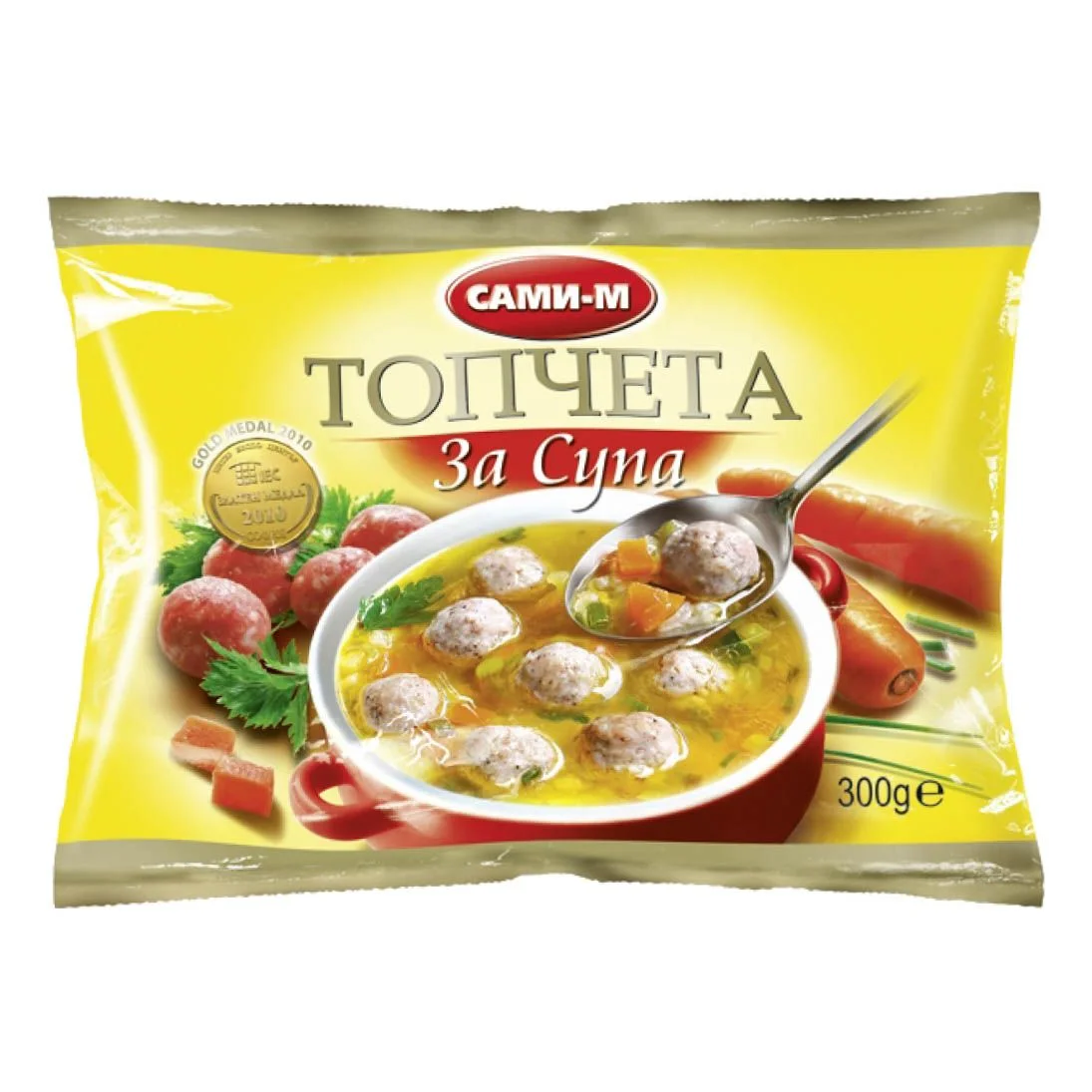 Топчета за супа 0,300 замразени Сами-М