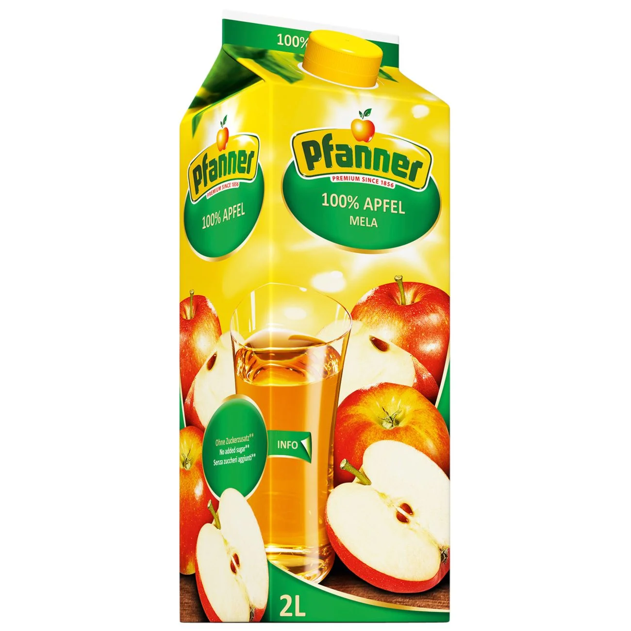 Pfanner ябълка 2 л.