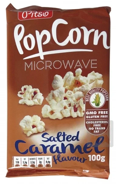 Пуканки Pop Corn микровълнова 0,100 солен карамел