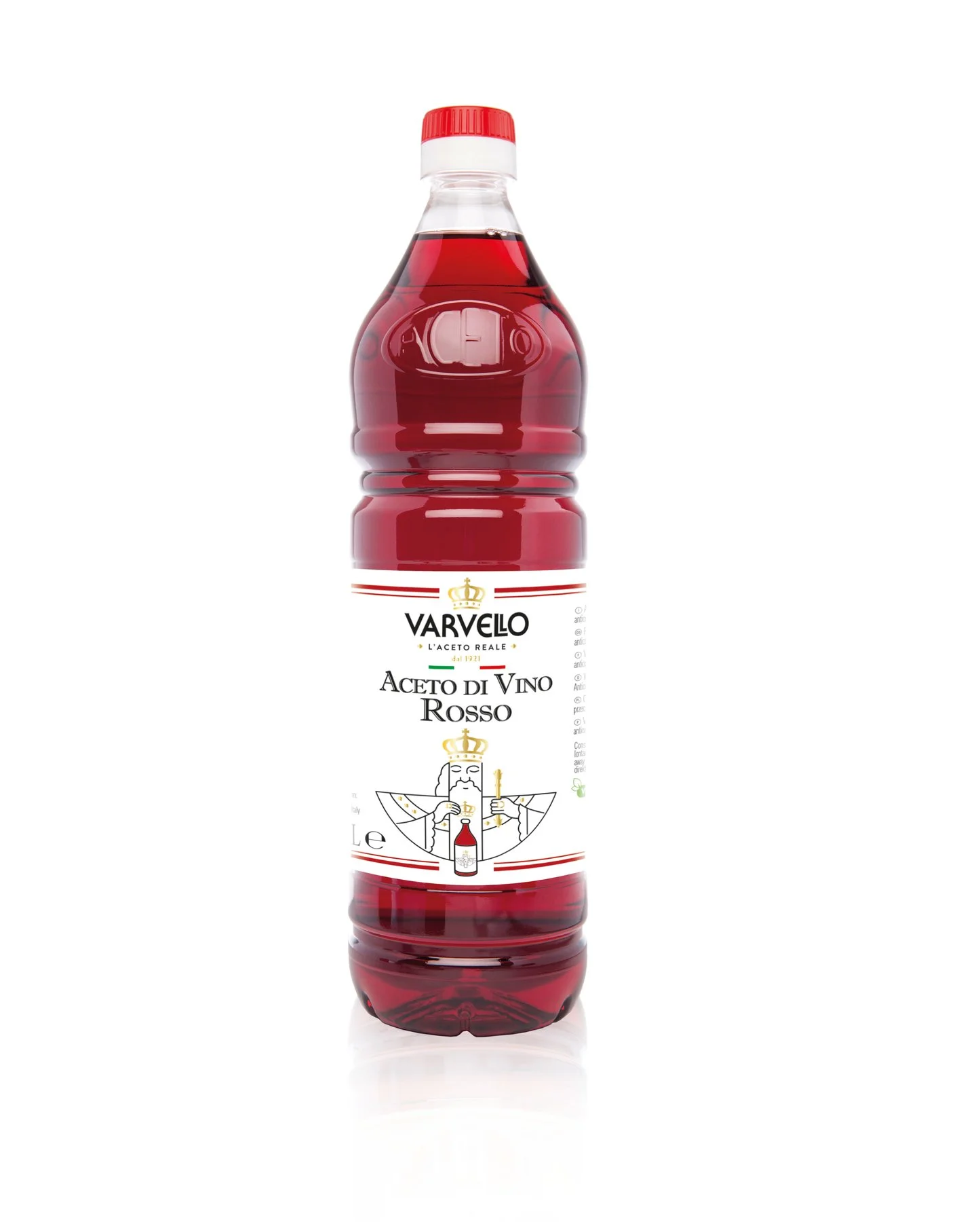 Оцет червен винен 1 л. Varvello Pet