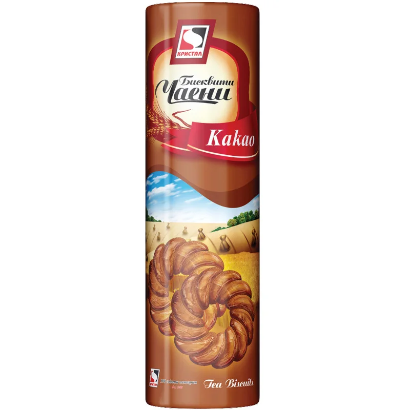 Бисквити Чаени 0.150 Кристал какао