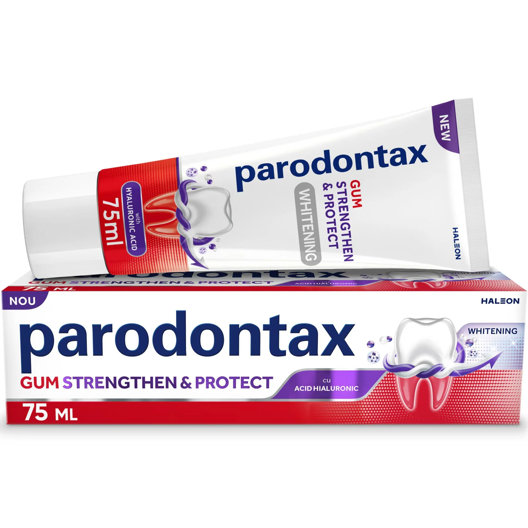 Паста за зъби Парадонтакс Strengthen Protect Whitening 0,075
