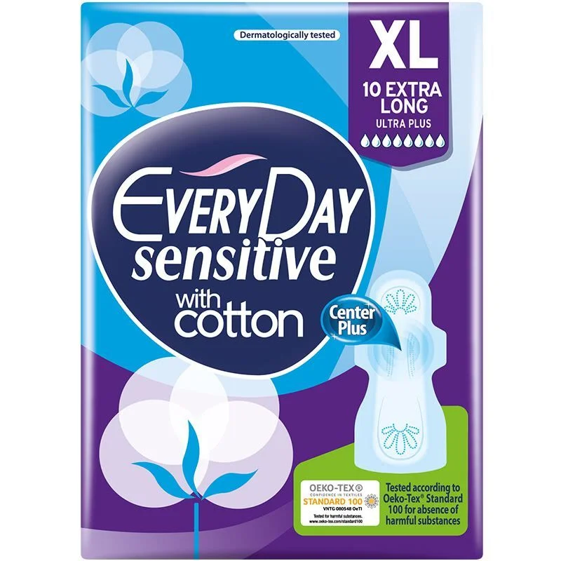 Дамски превръзки ЕвриДей SENSITIVE extra long  10 бр.