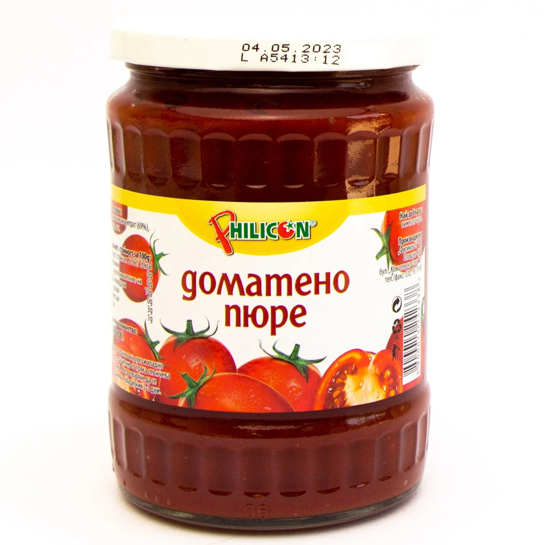 Доматено пюре 0,580 Филикон