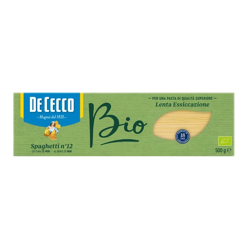 БИО Спагети № 12 0,500 De Cecco