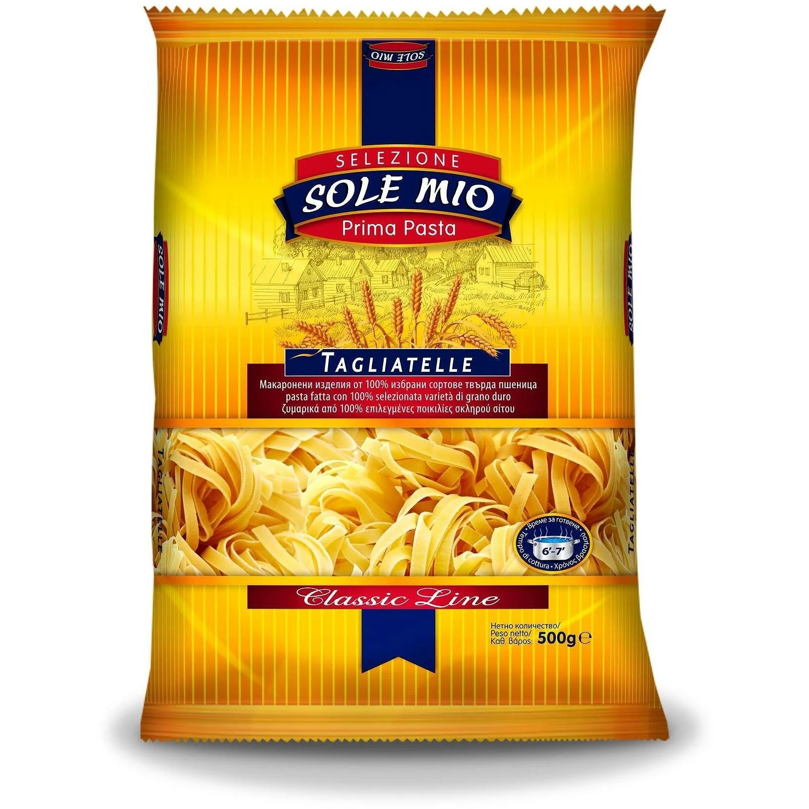 Талиатели 0.500 Sole Mio