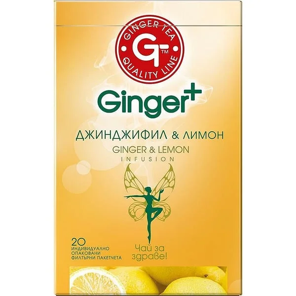 Чай джинджифил с лимон 20 бр. Ginger Tea