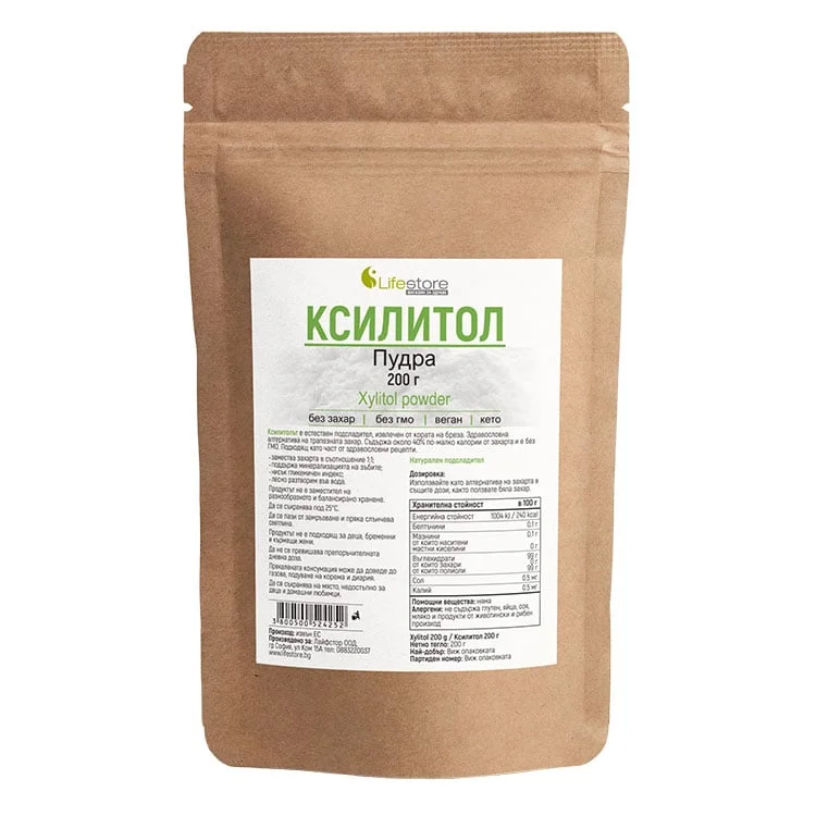 Ксилитол пудра 0.200 Lifestore