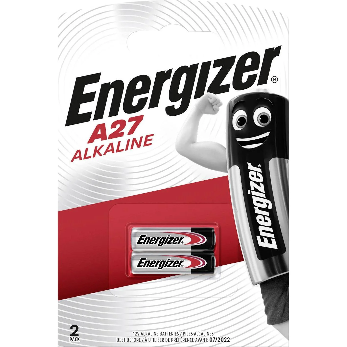Алкална батерия Energizer A27 12V 2бр.