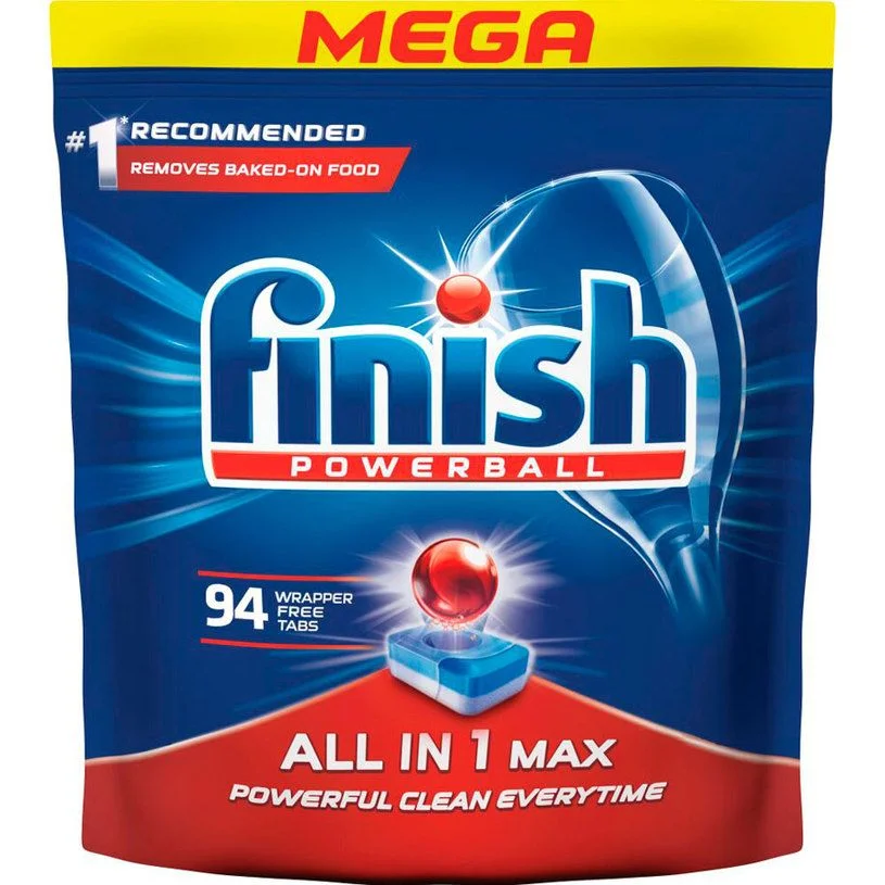 Finish таблетки за съдомиялна 94 бр. Powerball All in 1 Max