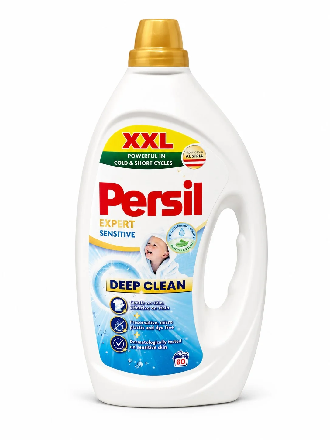 Персил гел Deep Clean  60 пранета 2.70 л. Sensitive