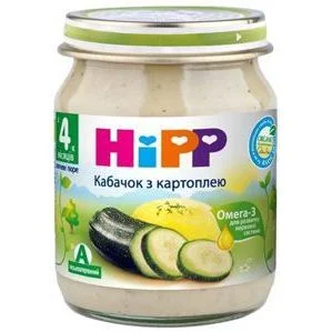 Хип Био пюре тиквички с картофи 0.125