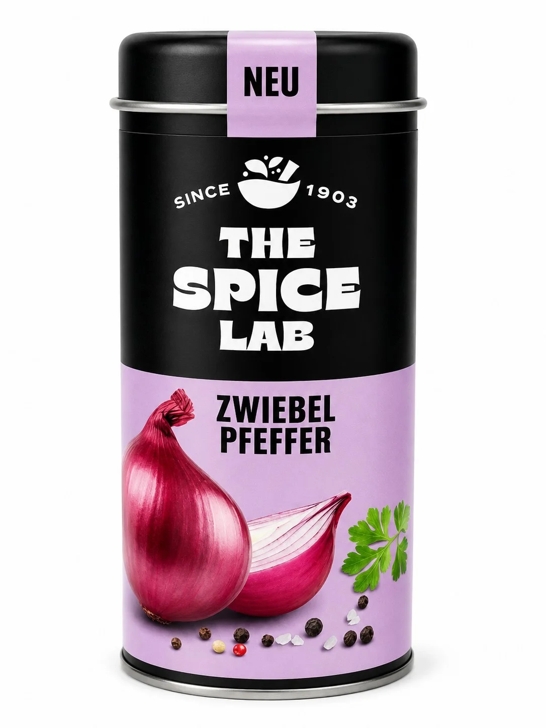 Подправъчен микс лук и черен пипер 0,130 The spice lab