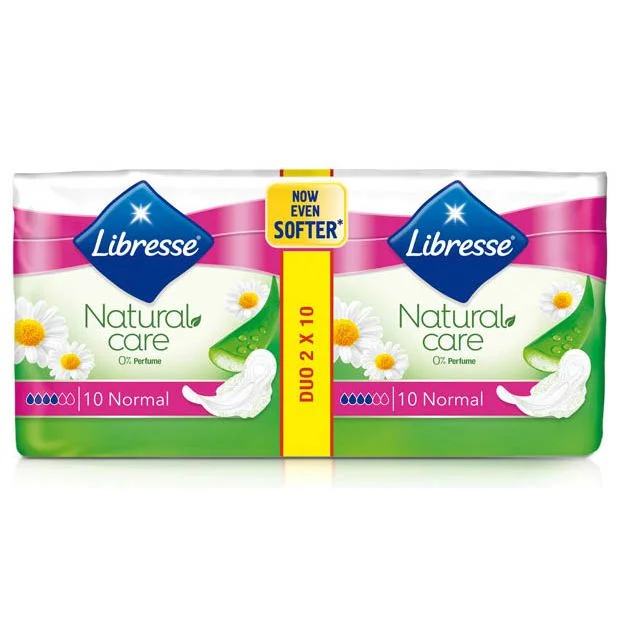 Дамски превръзки Либрес Natural care 2 х 10 бр.