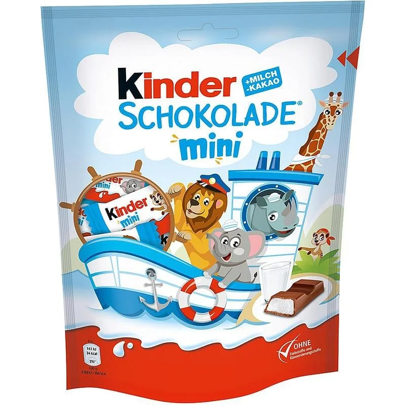 Шоколад Киндер Мини 20 бр. 0,120