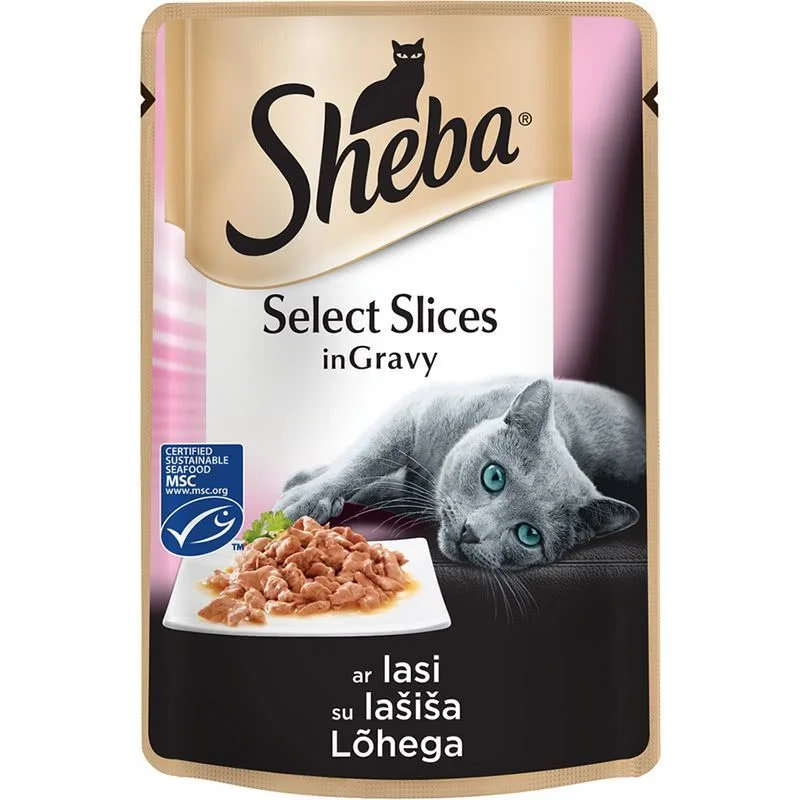 Sheba пауч  Сьомга 0,085
