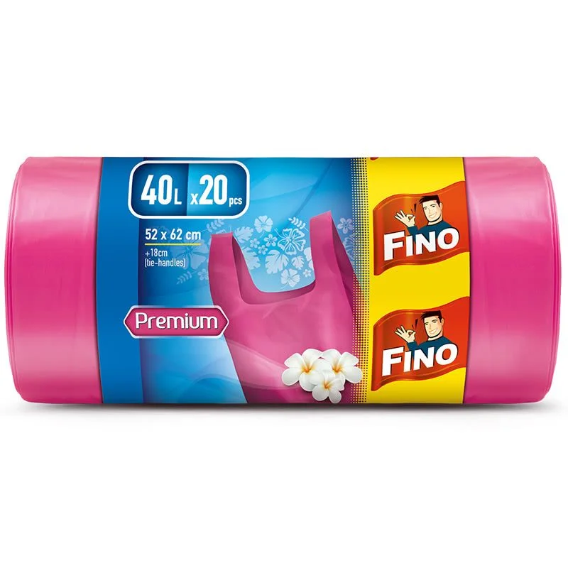 Фино торби за смет цветни Премиум 40 л. 20 бр.