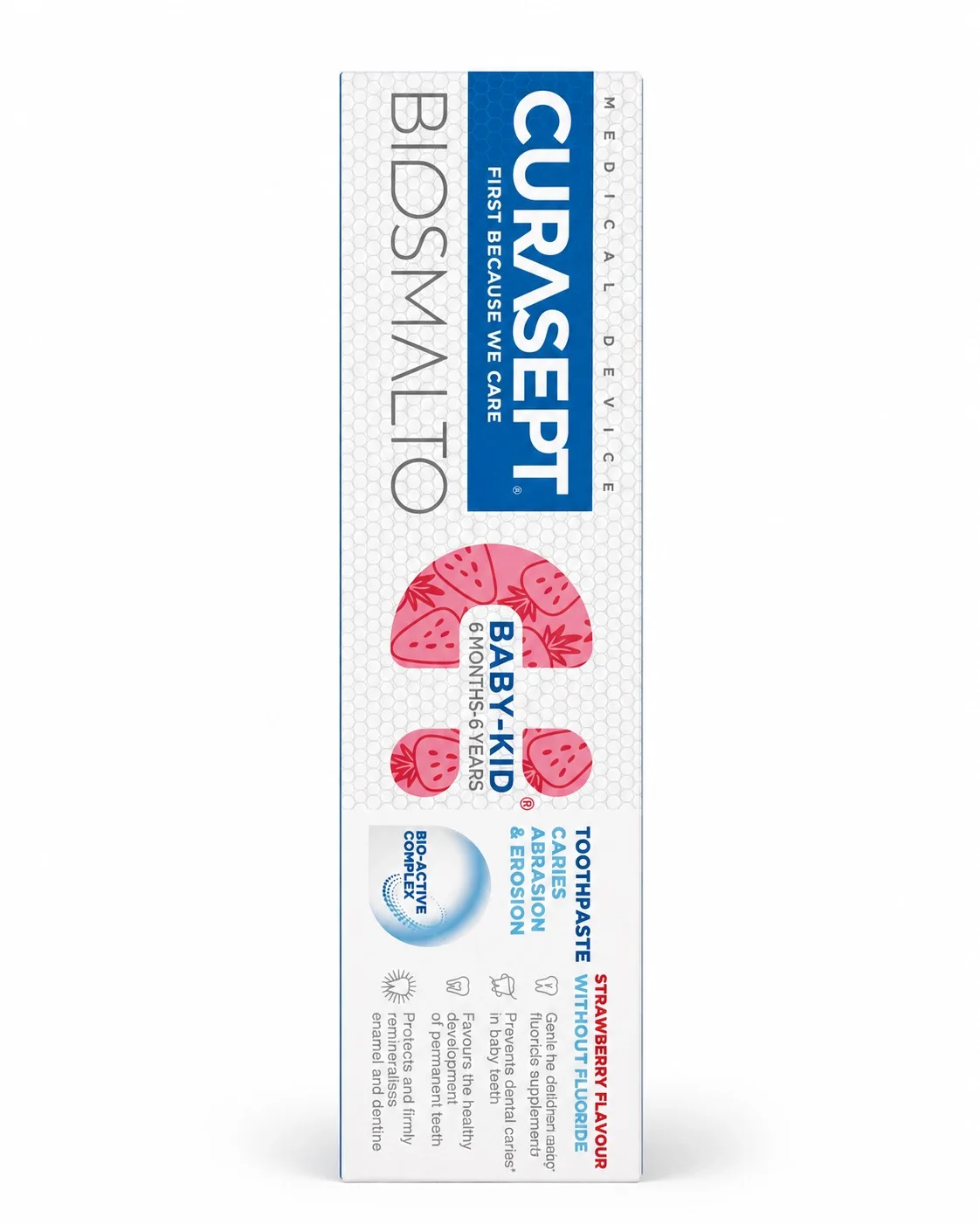 Паста за зъби CS Biosmalto 6м -6 г.ягода 0,050