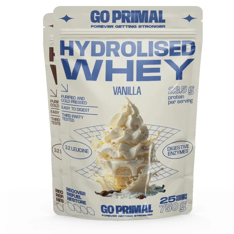 GoPrimal Hydrolised Whey Protein 0.750 vanilla