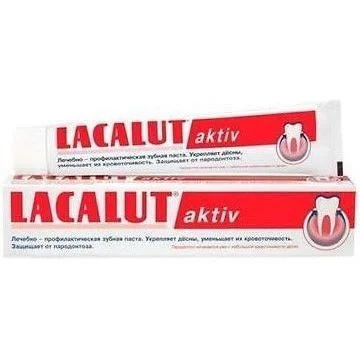 Паста за зъби Lacalut Aktiv 0,075